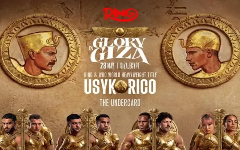 بتنظيم المتحدة للرياضة.. مصر تستضيف نزال الملاكمة العالمي Glory in Giza أمام الأهرامات